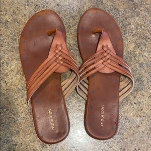 Brown sandals